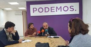 Podemos ha presentado en rueda de prensa las enmiendas.