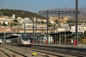 Imagen de archivo de la estación de Granada. 