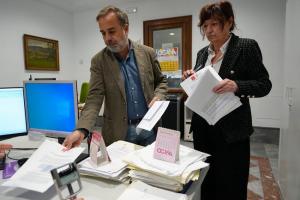 Eva Fernández y Jacobo Calvo.