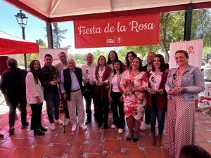 María Márquez ha presidido el Día de la Rosa en Armilla.