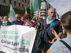Ángel García, portavoz de Adelante.