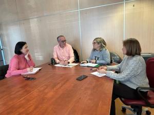 Reunión del PSOE de Granada con el SATSE.