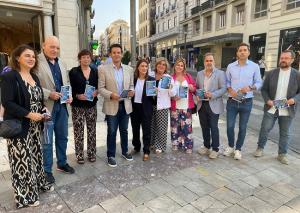 Representantes socialistas en la capital.