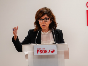 La socialista María Ángeles Prieto.
