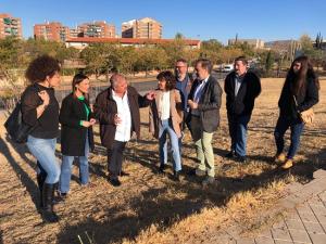 Visita a los terrenos en Parque Nueva Granada. 