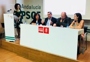 Entrena, durante su intervención.