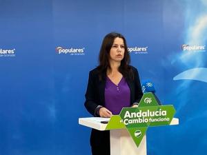Ana Vanessa García en rueda de prensa.