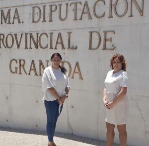 Alejandra Durán (Podemos) y Mari Carmen Pérez (IU).