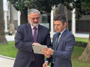 Pablo García y Jorge Saavedra. 