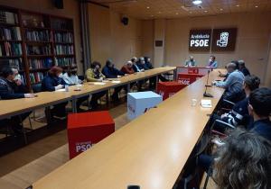 Encuentro sobre Inteligencia Artificial celebrado en la sede del PSOE.