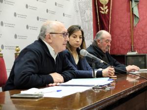 Francisco Torres, Marta Gutiérrez y Ramón Arenas.