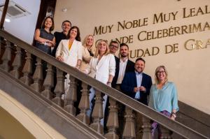 Foto de familia del nuevo Gobierno andaluz. 
