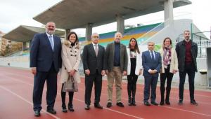 El consejero Imbroda, este viernes en Granada, en la presentación del proyecto 'Todos olímpicos'.