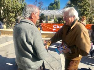 Javier Nart, este sábado en Guadix.