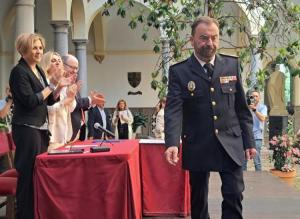 Rafael Domingo Sánchez, tras su toma de posesión.