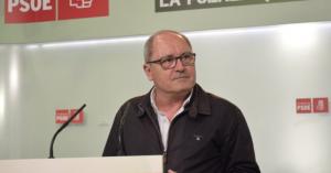 Juan Cornejo, en una rueda de prensa en Sevilla.