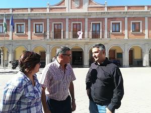 Lidia Milena, José González y Juan Francisco Arenas.