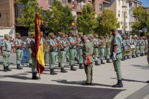 La Legión, en la jura de bandera para personal civil en Baza.