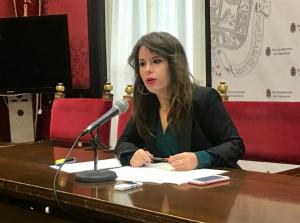 La concejala de Ciudadanos Lorena Rodríguez.