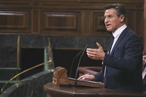 Luis Salvador en una intervención en el Congreso.