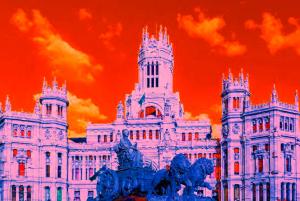 Fachada del Ayuntamiento de Madrid.