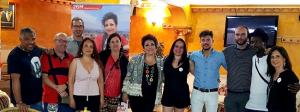María Martín, en la presentación de su programa cultural.