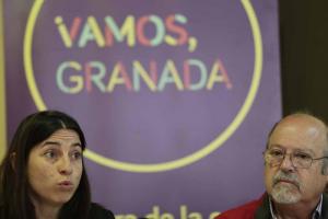 Marta Gutiérrez y Luis de Haro-Rossi, en una rueda de prensa tras su elección como concejales.