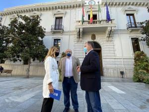 Eva Martín, José Robles y Fernando Pérez.