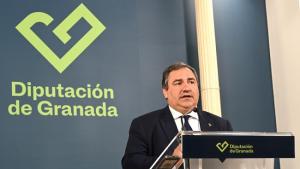 El alcalde de Cogollos de Guadix y diputado provincial responsable de Asistencia a Municipios y Emergencias, Eduardo Martos.
