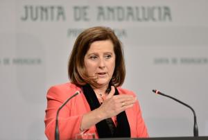 María José Sánchez, consejera de Igualdad y Políticas Sociales.