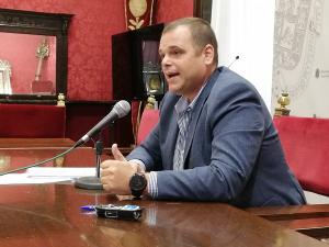 Onofre Miralles, este lunes en rueda de prensa.