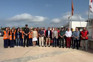 Visita la pasada semana del subdelegado al Puerto de Motril.