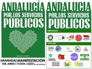 Convocatoria de la manifestación.