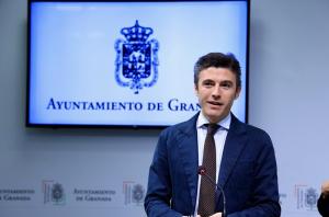 El portavoz del Gobierno municipal de Granada, Jorge Saavedra.