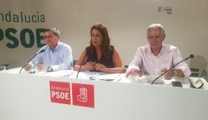 De izquierda a derecha, José Entrena, Sonia Gaya y Francisco Menacho.