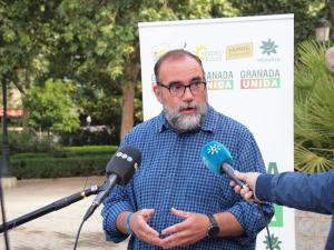 Paco Puentedura, candidato de Granada Unida a la Alcaldía de Granada.