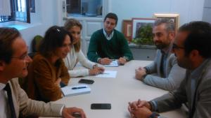 Reunión del PP con los jóvenes empresarios.