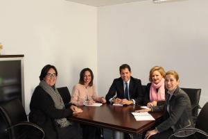 Reunión del grupo municipal del PP con empresarios.