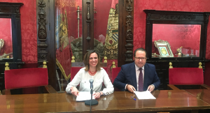 Rocío Díaz y Francisco Ledesma.