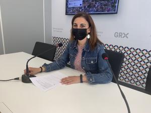 Raquel Ruz en rueda de prensa. 