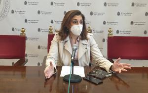 Raquel Ruz, en rueda de prensa. 