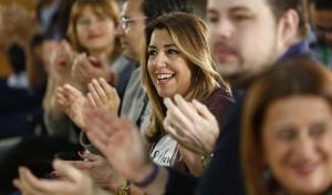 Susana Díaz, este domingo en Granada.