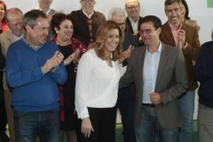 Susana Díaz, el pasado sábado en Granada.