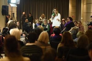 Susana Díaz, este domingo en Granada.