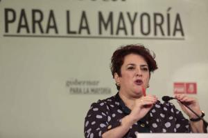 La secretaria general del PSOE de Granada, Teresa Jiménez.