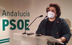 Teresa Jiménez en rueda de prensa.