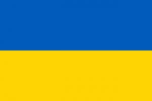 Bandera de Ucrania.