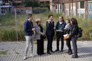 Visita del grupo socialista a San Lázaro.