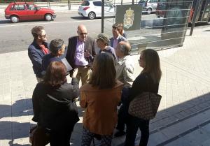 Visita a la zona de Rector Marín Ocete.