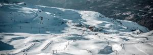 Vista de la estación de esquí de Sierra Nevada.